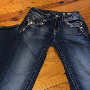 Boot cut miss me jeans! Size 27!